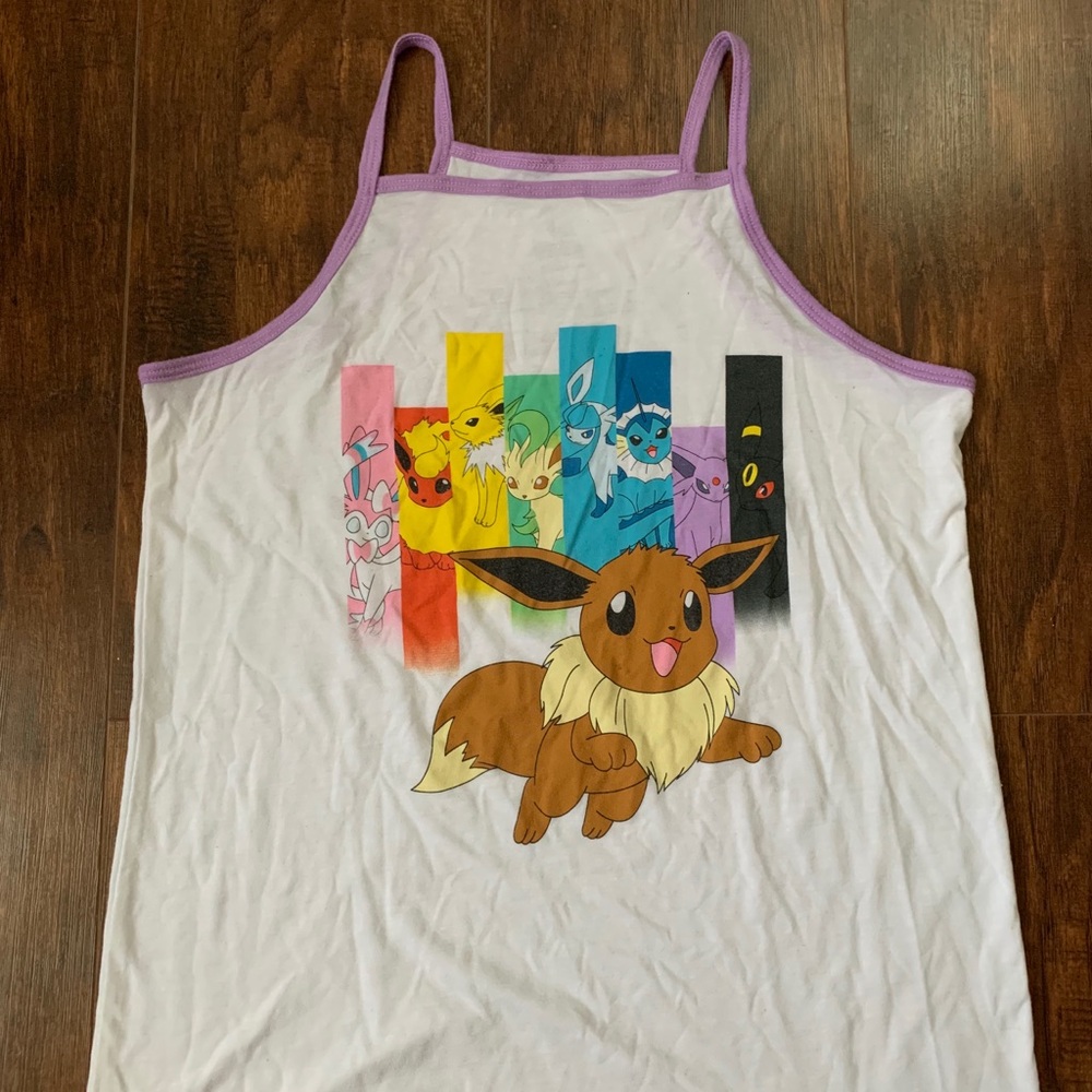 Pokémon Eeveelutions tank top